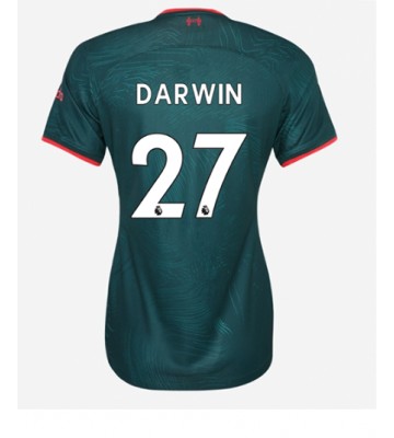Liverpool Darwin Nunez #27 Tredjedrakt Kvinner 2022-23 Kortermet